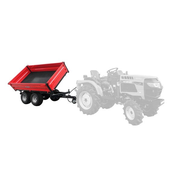 Two-axle agricultural trailer 2.5T with a 4FARMER trailer