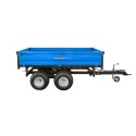 Two-axle agricultural trailer 2.5T with a 4FARMER trailer