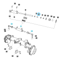 Distanční pouzdro / TRG000 / LS Tractor / Č. 40249474