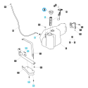 Fuel filler cap / TRG040 / LS Tractor / no. 40277904