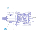 Autocollant emblème LS MT3.50 / TRG980 / LS Tracteur 40433419