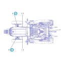 Samolepka emblém LS MT3.60 / TRG980 / LS Traktor 40433421