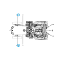 Aufkleber-Emblem LS XJ25HST / TRG980 / LS Traktor 40437005