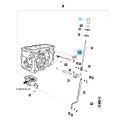 Konzola radiacej páky PTO/PTO / TRG750 / Traktor LS / č. 40439895
