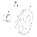 Koło 23x8.5-12 / G490 / LS Tractor 40450730 | Traktor.com.pl