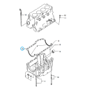 Junta del cárter de aceite / Tractor LS / LS R41 / LS U43 / LS U50 / LS U60 / EGQ145 / n.º 40006842