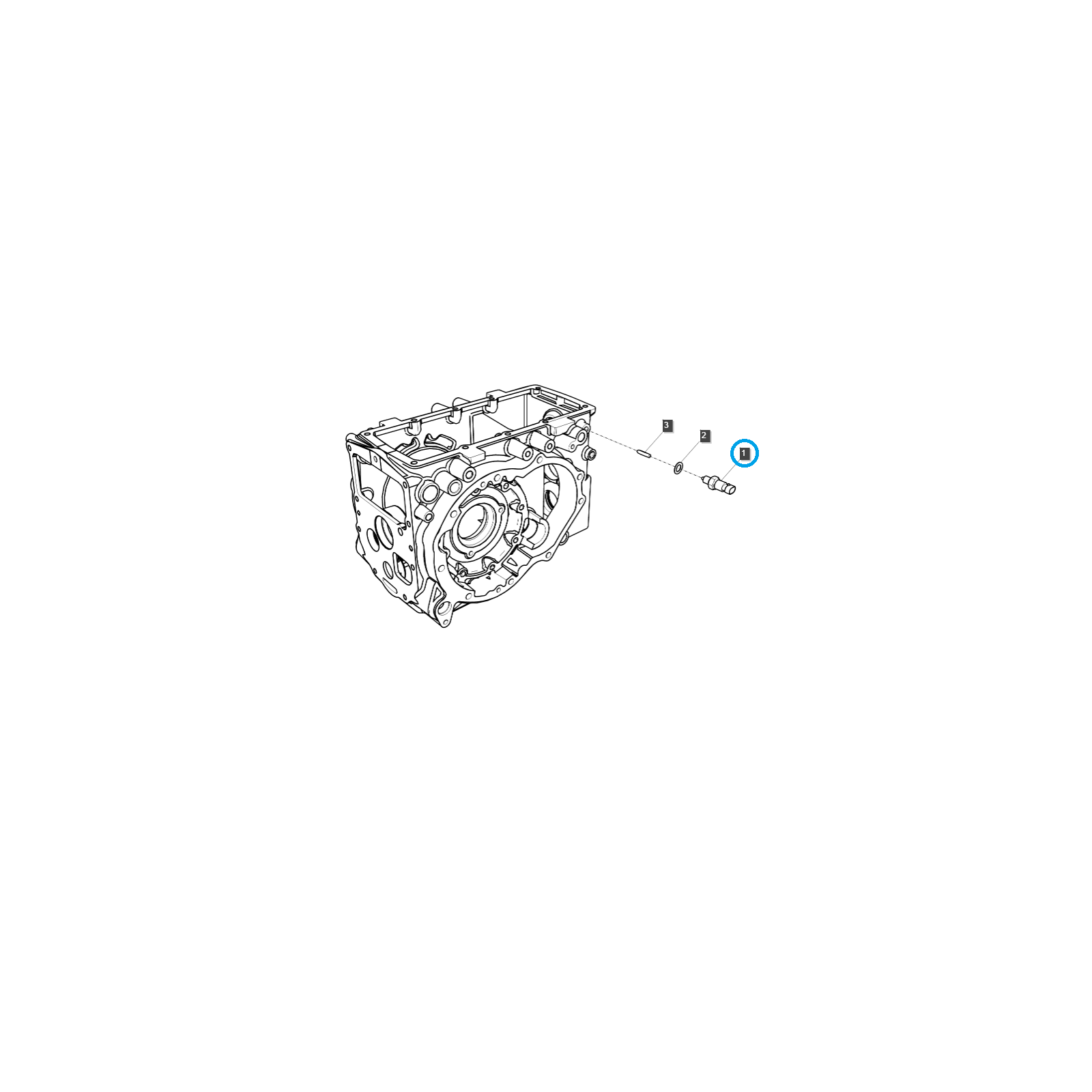 Zapfwellensensor / TRG750 / LS Traktor / Nr. 40374379