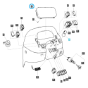 Salpicadero/Panel de instrumentos/LS MT3.35/LS MT3.40/LS MT3.50/LS MT3.60/TRG750/LS Tractor/no 40426264