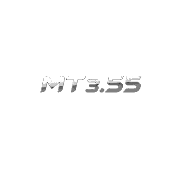 Adhesivo emblema LS MT3.55 / TRG980 / LS Tractor 40433420