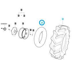 Trubka 12,4-24 / TRG490 / Ls Traktor 40007754