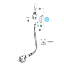 Hydraulic distributor joystick lever with cables / TRG822 / LS Tractor / No. 40268186