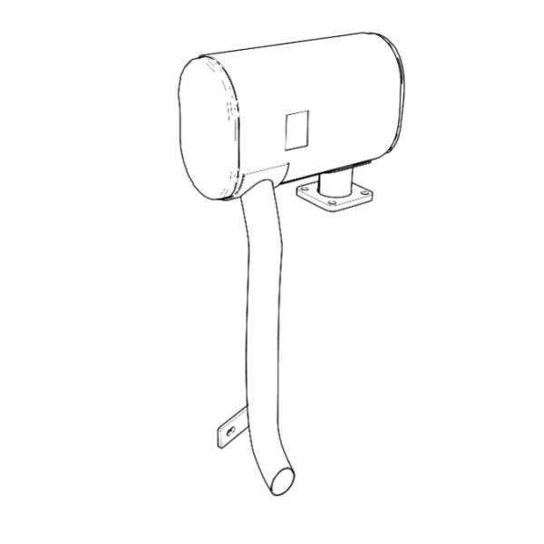 Complete muffler / TRG150 / Ls Tractor 40445590