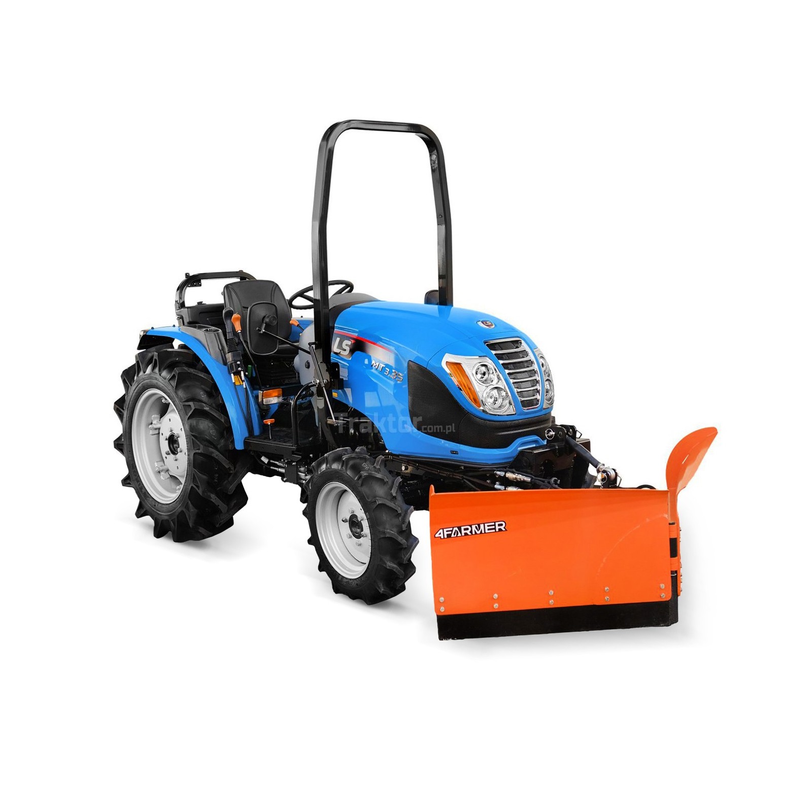 Tracteur LS MT3.35 MEC avec chasse-neige hydraulique 4FARMER