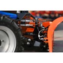 Traktor LS MT3,35 MEC s hydraulickým snehovým pluhom 4FARMER
