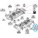Adhesivo de advertencia / Tractor LS n.º 40376545