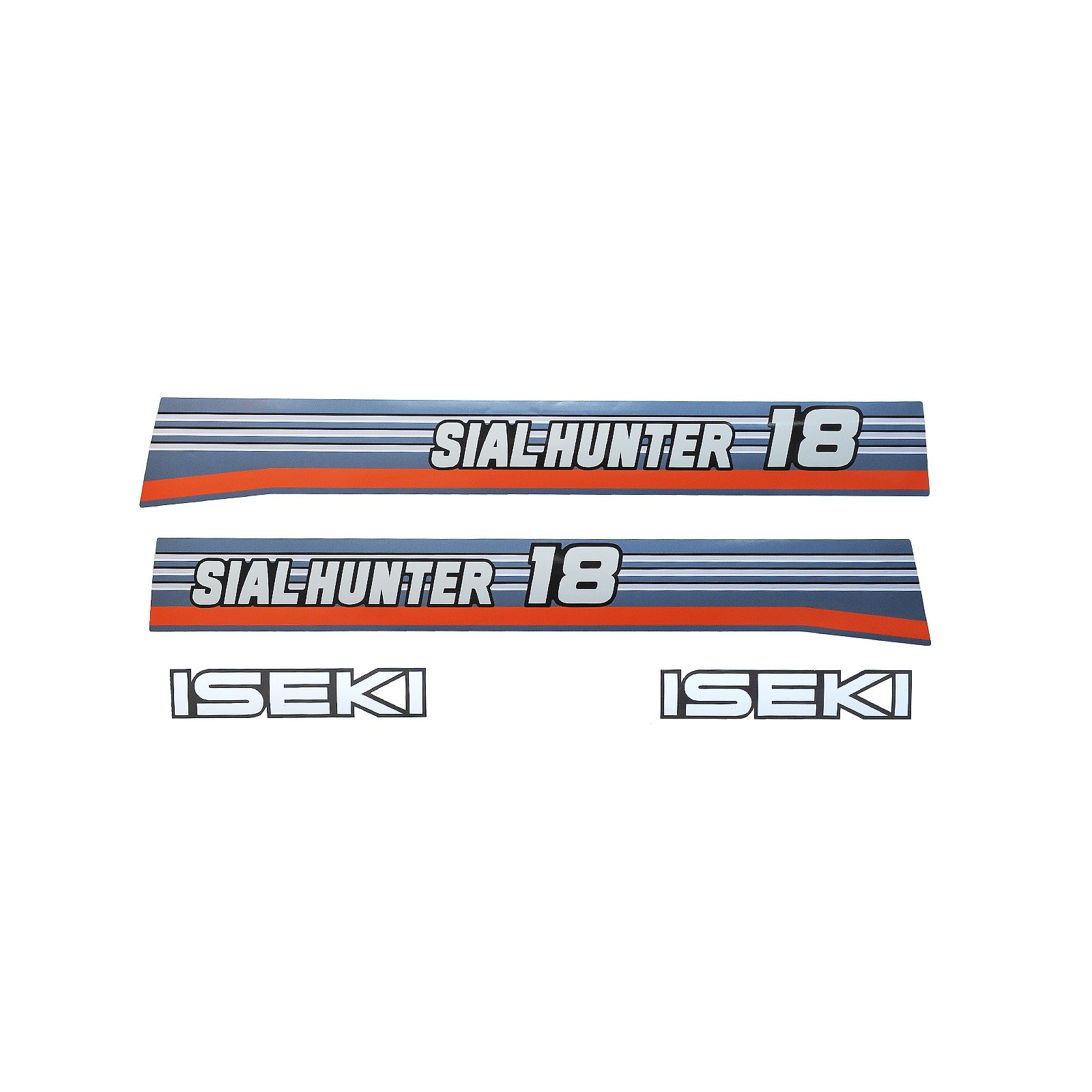 Iseki Sial Hunter Aufkleber 18