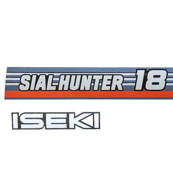 Nálepky Iseki Sial Hunter 18