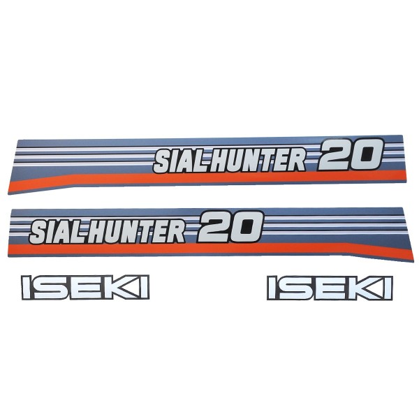 Nálepky Iseki Sial Hunter 20