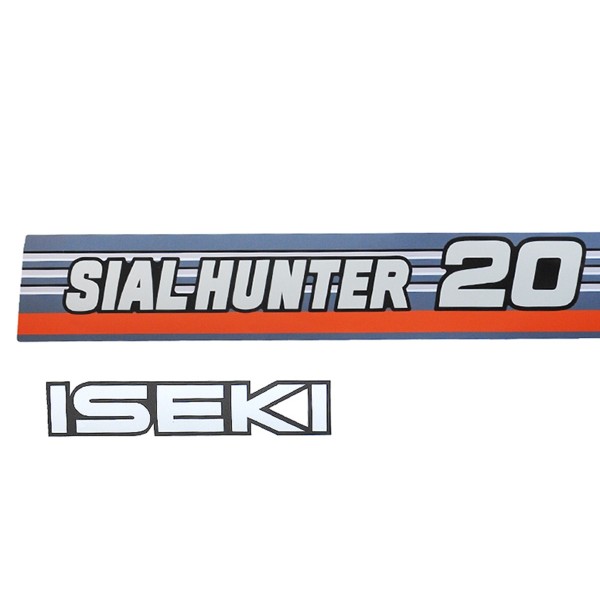 Autocollants Iseki Sial Hunter 20