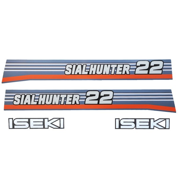 Naklejki Iseki Sial Hunter 22 | Traktor.com.pl