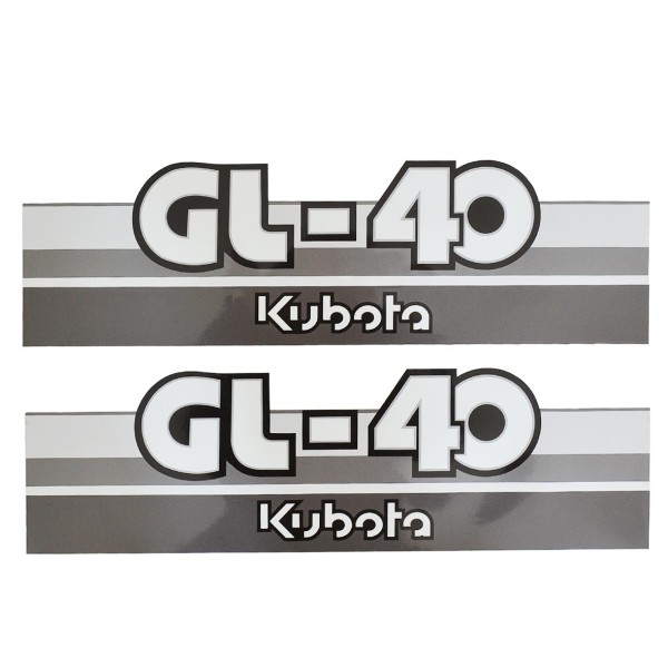 Naklejki Kubota GL40