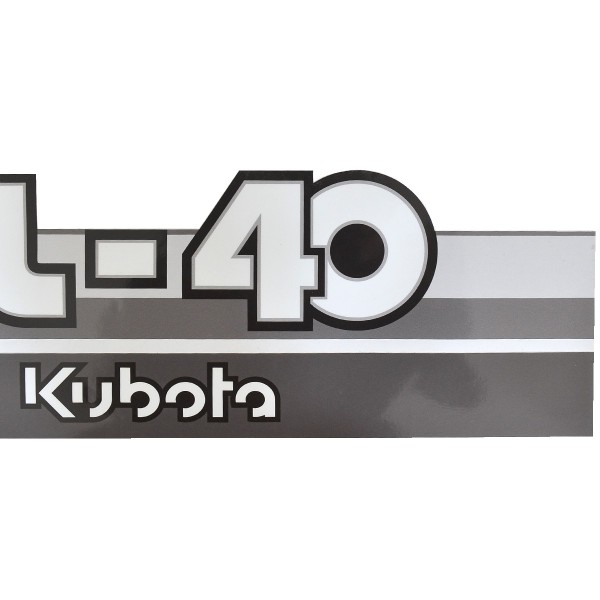 Kubota GL40 stickers