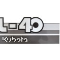 Naklejki Kubota GL40 | Traktor.com.pl