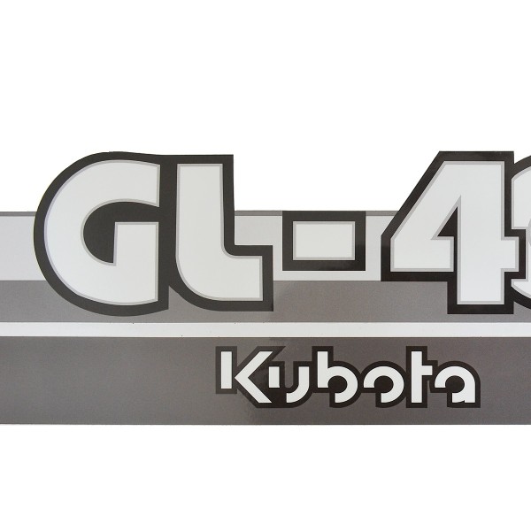 Aufkleber für Kubota GL40