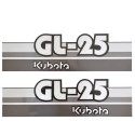 Naklejki Kubota GL25 | Traktor.com.pl