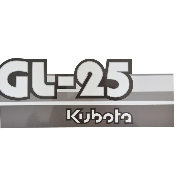 Aufkleber für Kubota GL25
