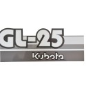 Nálepky Kubota GL25