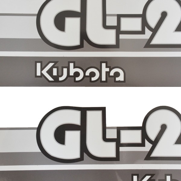 Aufkleber für Kubota GL25