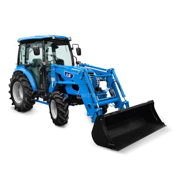 LS Traktor MT3.60 MEC s kabinou a čelním nakladačem