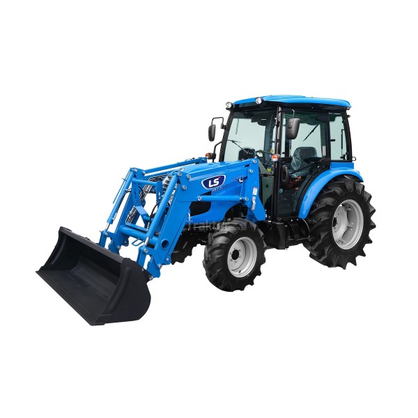LS Traktor MT3.60 MEC s kabínou a čelným nakladačom