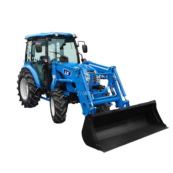 LS Traktor MT3.60 MEC s kabínou a čelným nakladačom
