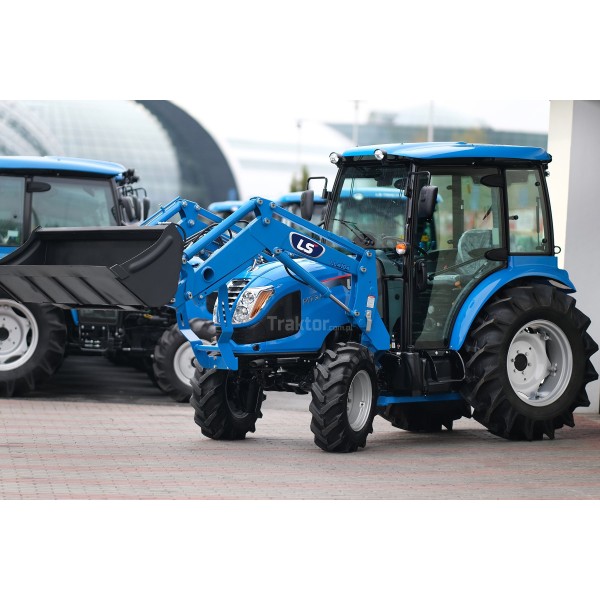 LS Traktor MT3.60 MEC s kabínou a čelným nakladačom