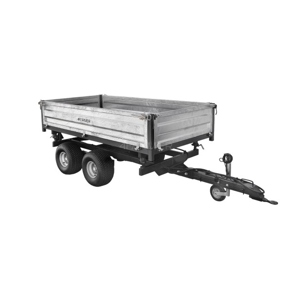 Two-axle agricultural trailer 2.5T with a 4FARMER trailer