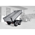 Two-axle agricultural trailer 2.5T with a 4FARMER trailer