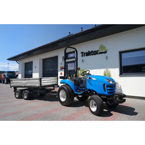 Two-axle agricultural trailer 2.5T with a 4FARMER trailer