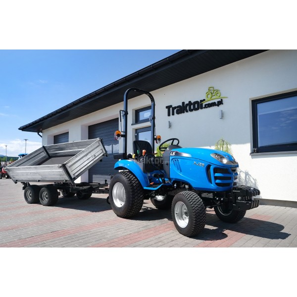 Przyczepa rolnicza dwuosiowa 2,5T z kiprem 4FARMER | Traktor.com.pl