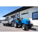 Two-axle agricultural trailer 2.5T with a 4FARMER trailer