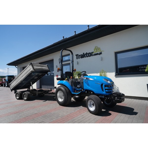 Dvounápravový zemědělský přívěs 2,5T s přívěsem 4FARMER