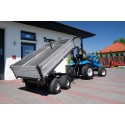 Dvounápravový zemědělský přívěs 2,5T s přívěsem 4FARMER