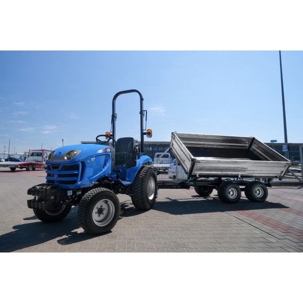 Przyczepa rolnicza dwuosiowa 2,5T z kiprem 4FARMER | Traktor.com.pl