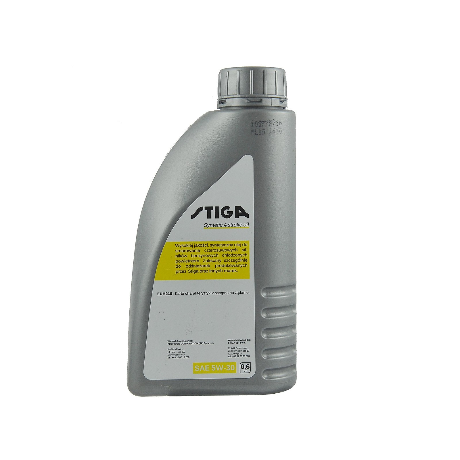 Olej pro 4taktní motory / Stiga / 0,6L / 10W-30 / API SL/CF / 99-1102