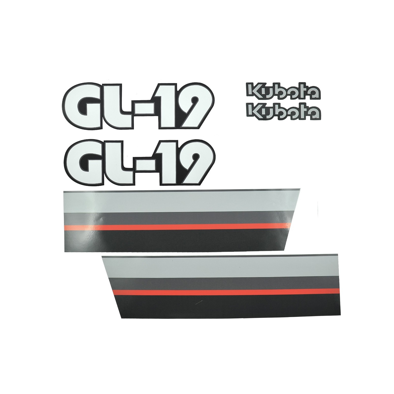 Samolepky Kubota GL19
