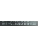 Correa trapezoidal Cub Cadet LT3 QS137 / 16,70 x 3530 mm / 19A1321A603 / 754-05025A