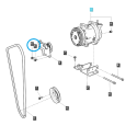 Śruba / M8 x 1.25 x 16 / W/WS1550816 / LS Tractor / nr 40028969 | Traktor.com.pl