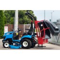 Tracteur LS MT1.25 avec tondeuse à gazon avec panier et pneus gazon