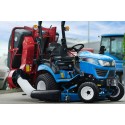 LS Traktor MT1.25 s kosačkou na trávu s košom a pneumatikami na trávu